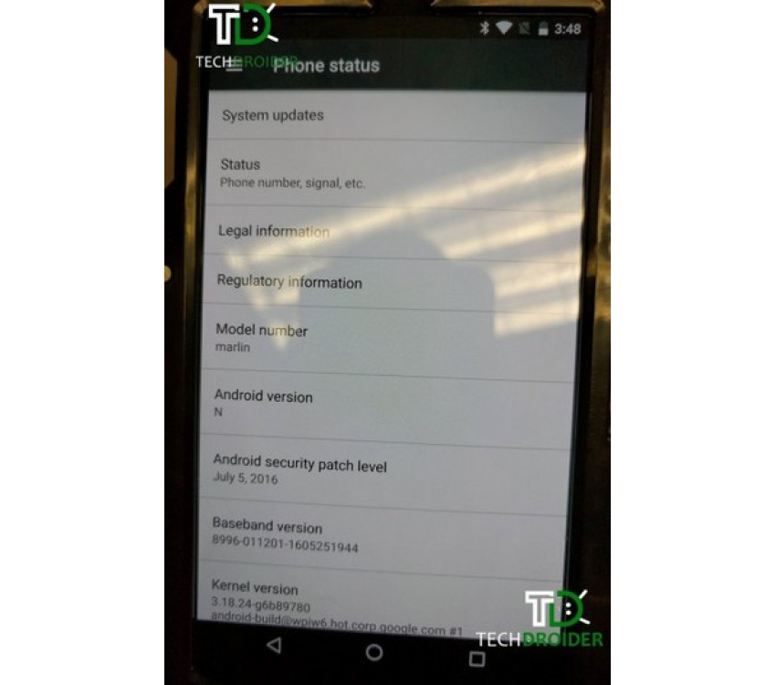 Живе фото Nexus Marlin від HTC